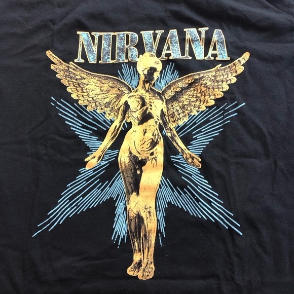 NIRVANA Other - NIRVANA Black Band Tee